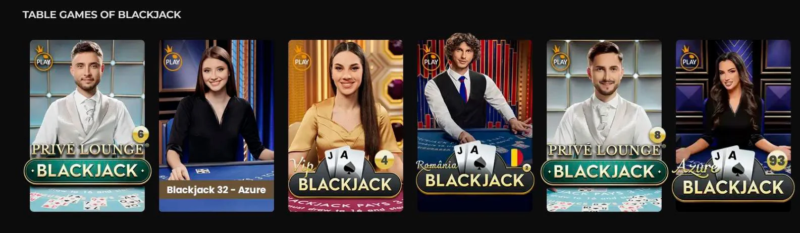 table games princesscasino