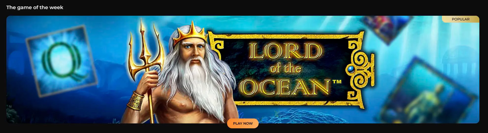 game of the week princesscasino